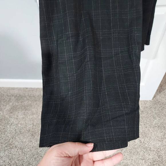 Lane Bryant Black Checkered Trousers in Size 22 Average - Picture 5 of 11